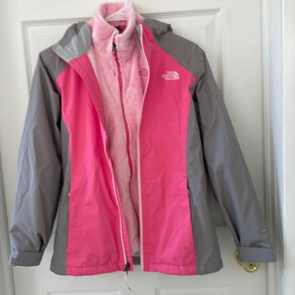 Bundle The North Face girls jackets  LG 14/16